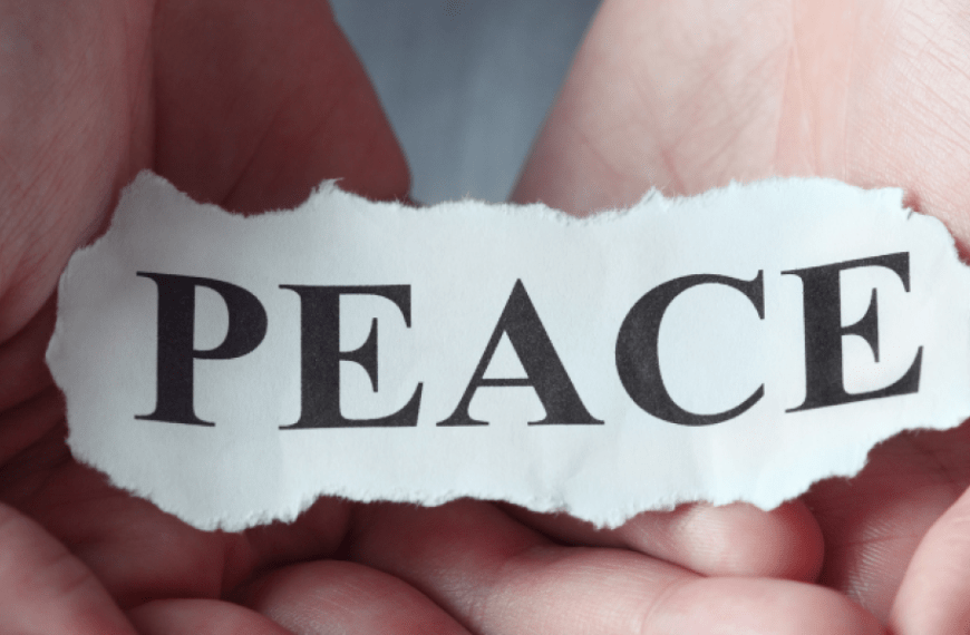 Peace Is Not the Absence of Battle