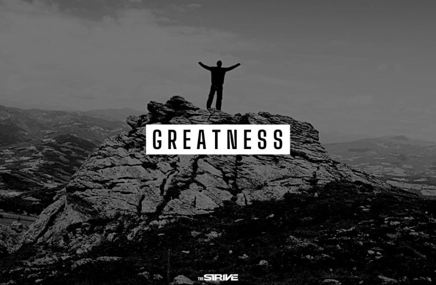 Stop Trying To Be the Greatest